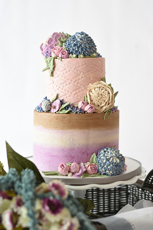 flower cake